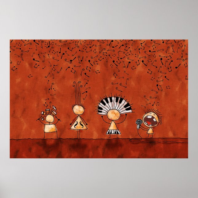 Poster Jazz Band (Devant)