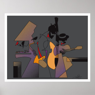 Poster Jazz et nuits