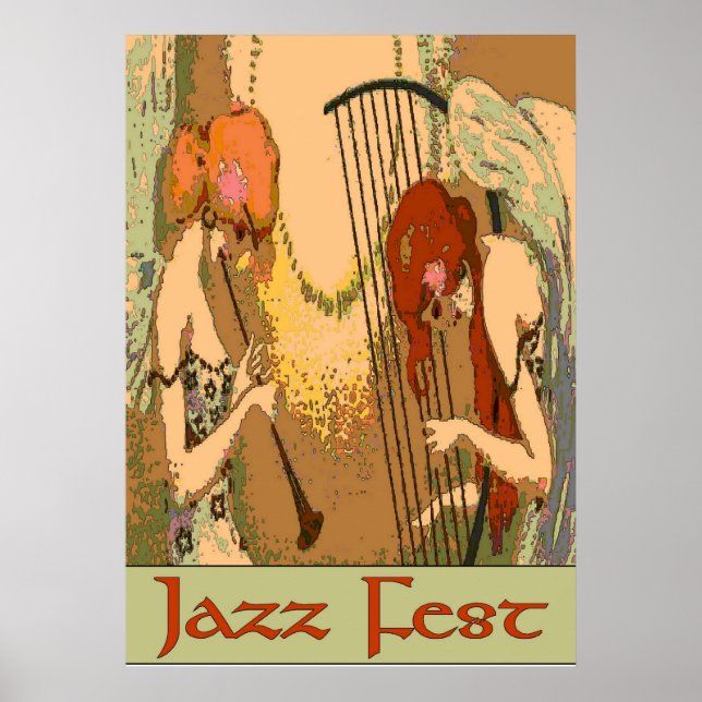 Poster Jazz Fest Angels (Devant)