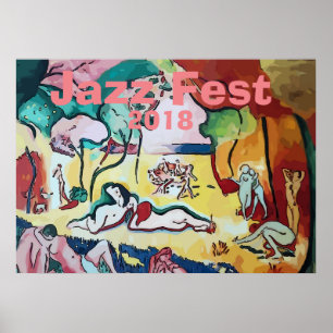 Poster Jazz Fest Du Jardin 2018, modifier le texte