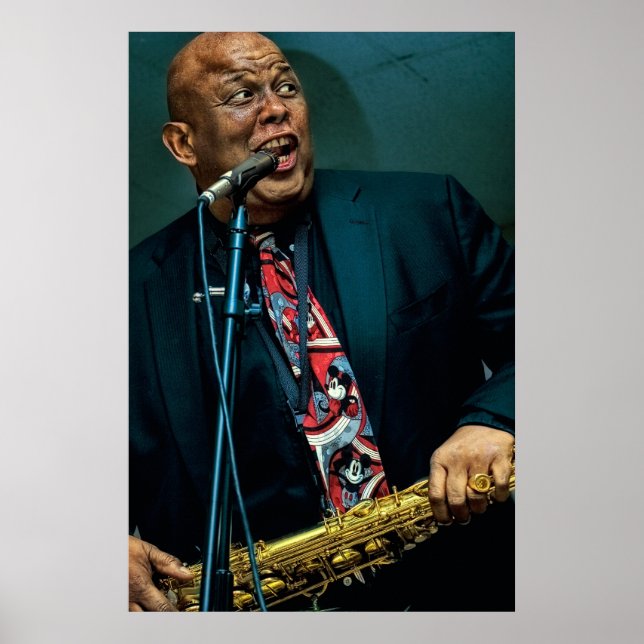 Poster Jazz Man (Devant)