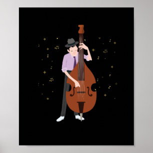 Poster Jazz Musicien Jazz Band Lover