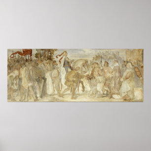 Poster Je cherche mon âne, Château de Wartburg