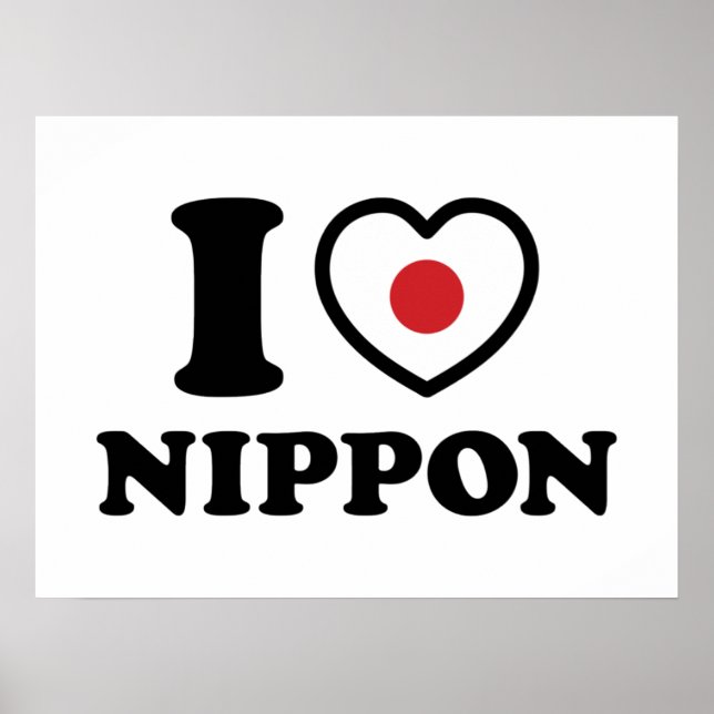 POSTER JE COEUR [AMOUR] NIPPON (Devant)