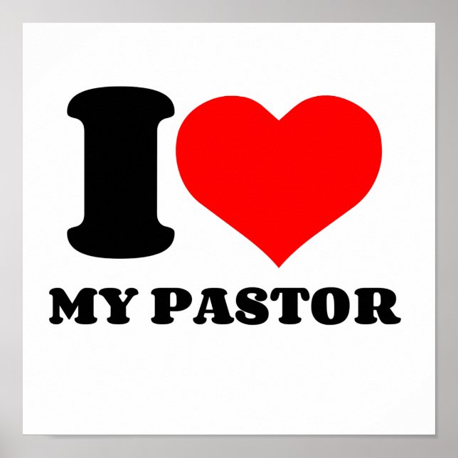 POSTER JE COEUR MON PASTEUR (Devant)