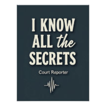 Je connais tous les secrets — Journaliste judiciai