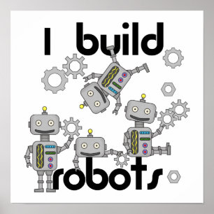 Poster Je construis des robots