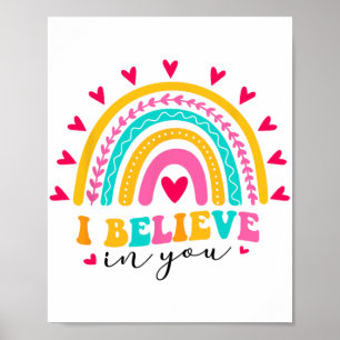 Poster Je Crois En Vous Enseignants Test Day Idea