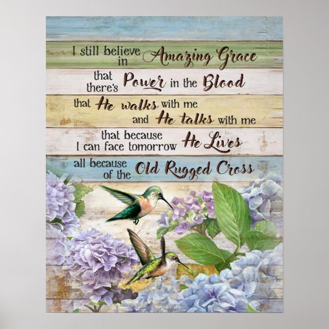 Poster Je Crois Toujours Au Colibri De Grace Extraordinai (Devant)