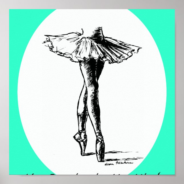 Poster Je danse dans mon esprit (Devant)