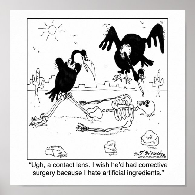 Poster Je déteste les ingrédients artificiels (Devant)