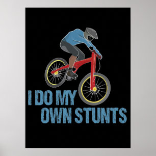 Poster Je Fais Mes Propres Stunts VTT