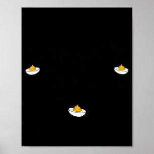 Poster Je ferais des trucs louches pour des œufs de Pâque