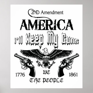 Poster Je garderai mes armes !