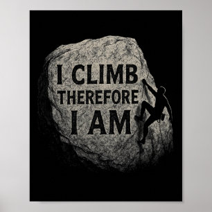 Poster Je grimpe donc je suis - Grimpeurs