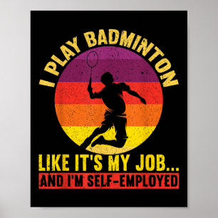 Poster Je Joue Comme Son Travail Et Son Amp; Je Suis Un F