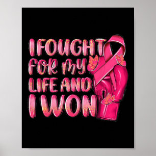 Poster Je Me Suis Battu Pour Ma Vie Et J'Ai Gagné Des Gan