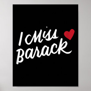 Poster Je Mlle Barack Barack Obama Président Histoire Pol