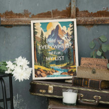 Je n'ai pas été partout Retro Wanderlust Travel