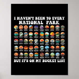 Poster Je n'ai pas visité chaque liste de contrôle de par