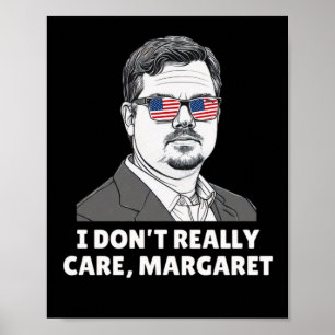 Poster Je ne m'intéresse pas vraiment Margaret 2025