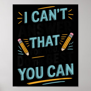 Poster Je Ne Peux Pas Répondre Que Pour Vous Faites Le Mi