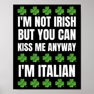 Poster Je ne suis pas irlandais Kiss Me En tout cas drôle