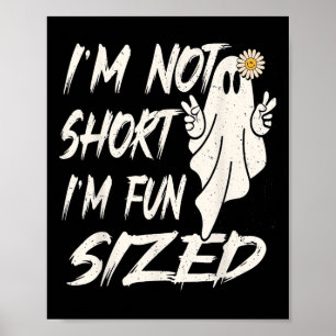 Poster Je ne suis pas petit Je suis amusant taille Funny 