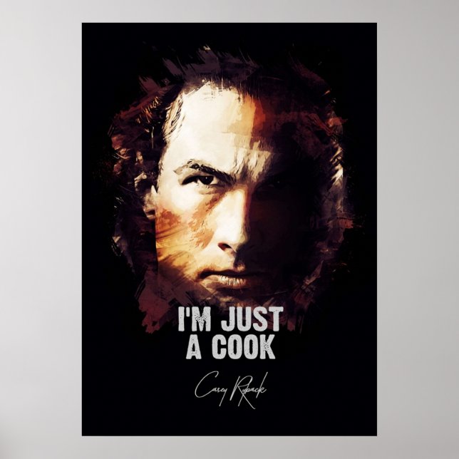 Poster Je ne suis qu'un Cuisinier Casey Ryback sous SIEGE (Devant)