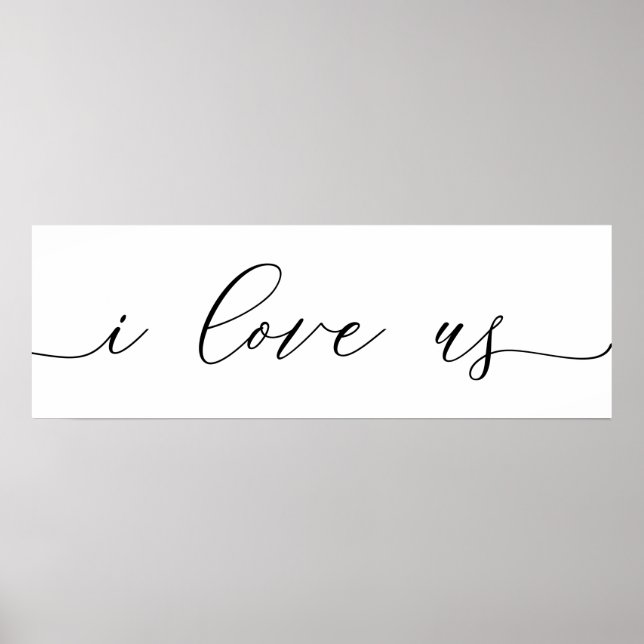 Poster Je nous aime Imprimer (Devant)