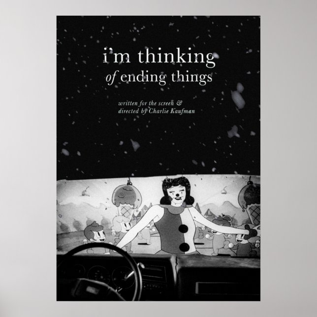 Poster Je pense à mettre fin aux choses Film (Devant)