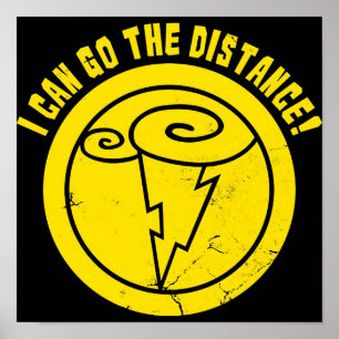 Poster Je Peux Aller À La Distance TShirt