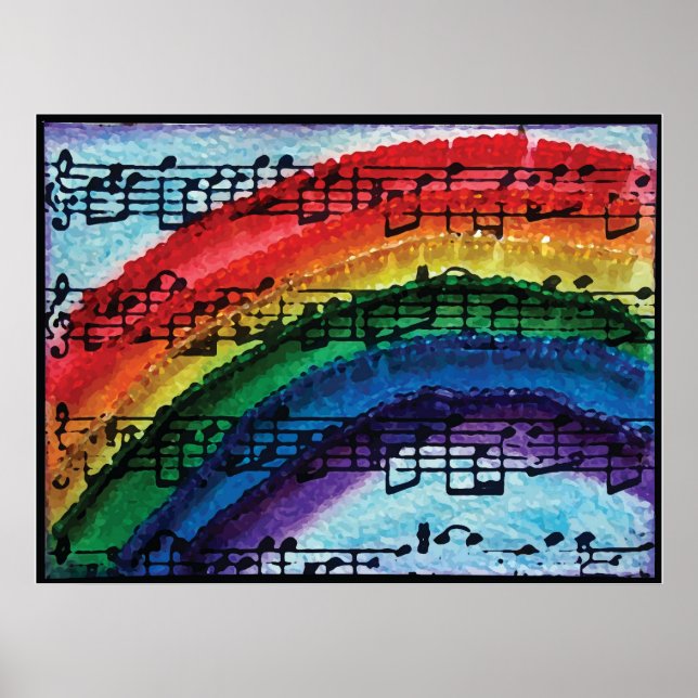 Poster Je Peux Chanter Un Arc En Ciel (Devant)
