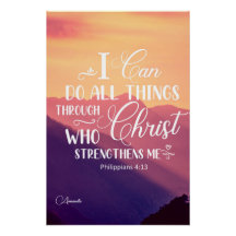 Je peux faire toutes les choses Bible Verse Christ