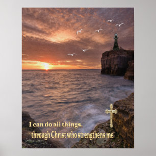 Poster je peux tout faire par le christ