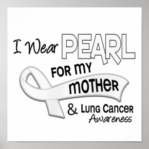 Poster Je Porte De La Perle Pour Ma Mère 42 Cancer Du Pou