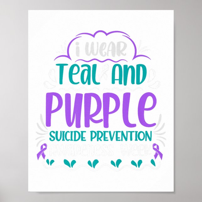 Poster Je Porte Des Experts Turquoises Et Violets En Prév (Devant)