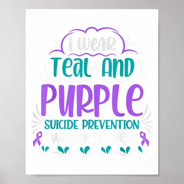 Poster Je Porte Des Experts Turquoises Et Violets En Prév (Devant)