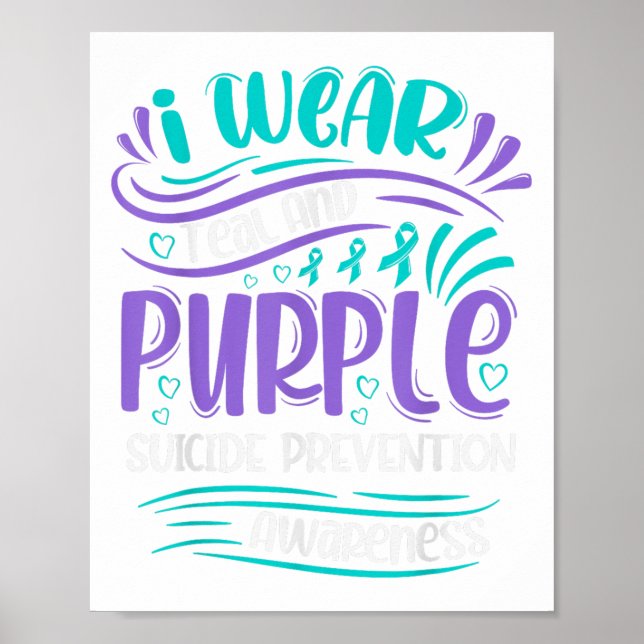 Poster Je Porte Des Experts Turquoises Et Violets En Prév (Devant)