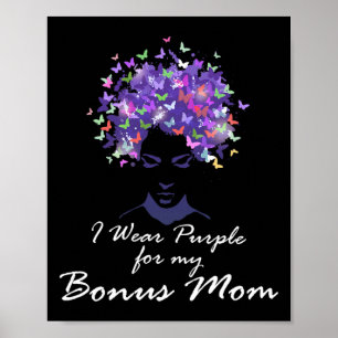 Poster Je porte du violet pour ma maman supplémentaire so