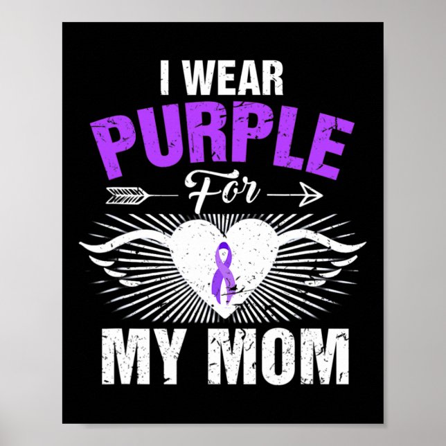 Poster Je Porte Du Violet Pour Ma Mère Constante De Sensi (Devant)