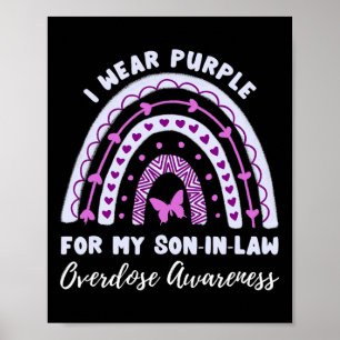 Poster Je Porte Du Violet Pour Mon Fils En Droit Sensibil