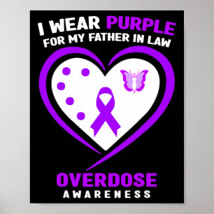 Poster Je Porte Du Violet Pour Mon Père En Droit Surdose