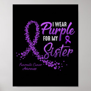 Poster Je Porte Le Violet Pour SISTER Pancréatic Cancer A