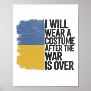 Poster Je porterai un costume après la fin de la guerre