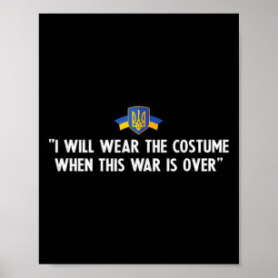 Poster Je porterai un costume après la fin de la guerre 1