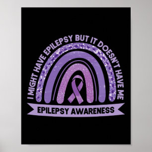 Poster Je Pourrais Avoir Une Sensibilisation À L'Épilepsi