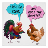 Je règle l'affiche du roost
