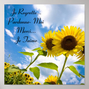 Poster Je Regrette...Pardonne- Moi, Je Taime