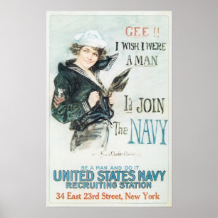 Poster Je rejoindrais la Marine